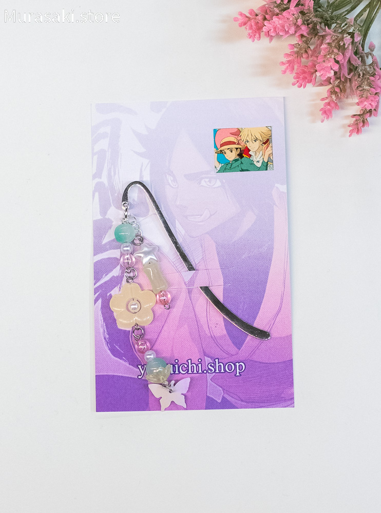 Авторська закладка Мандрівний замок Гаула (Howl's Moving Castle) / yoruichi.shop