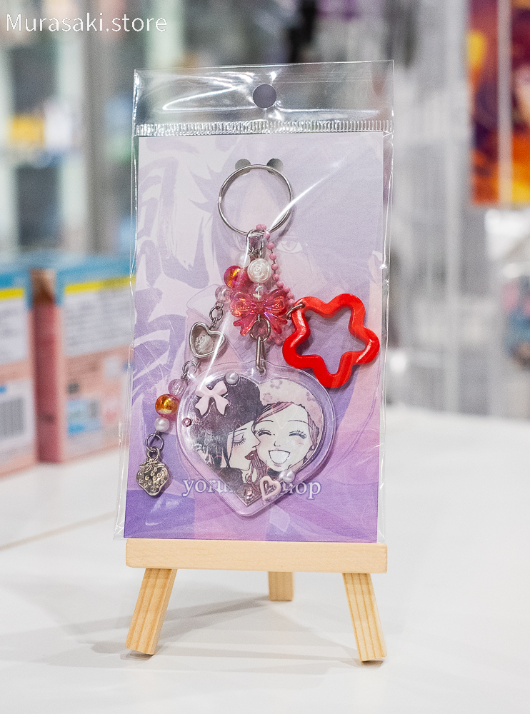 Авторський акриловий брелок-серце Нана (Nana) / yoruichi.shop
