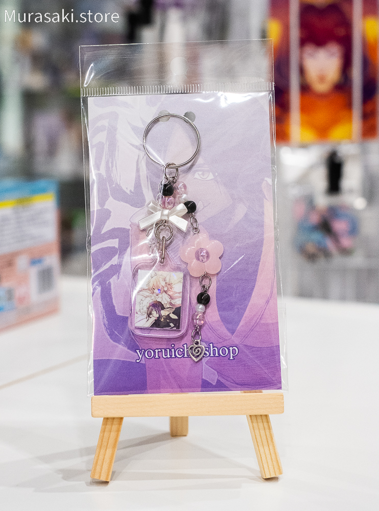 Авторський акриловий брелок Мадока та Хомура (Mahou Shoujo Madoka Magica) / yoruichi.shop