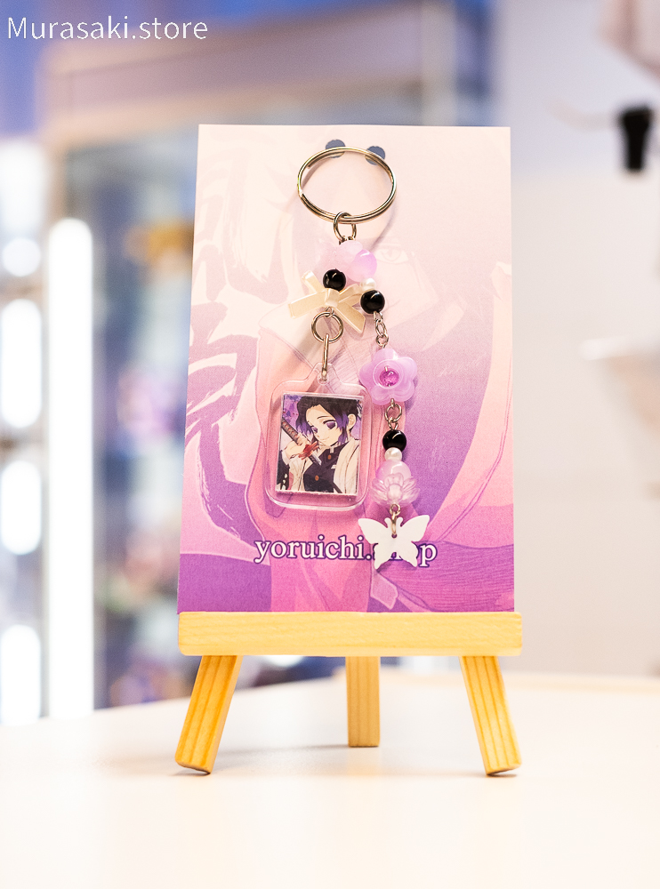 Авторський акриловий брелок Шинобу Кочо (Kimetsu no Yaiba) / yoruichi.shop