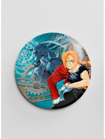 Значок "Сталевий алхімік" 7 (Fullmetal Alchemist)