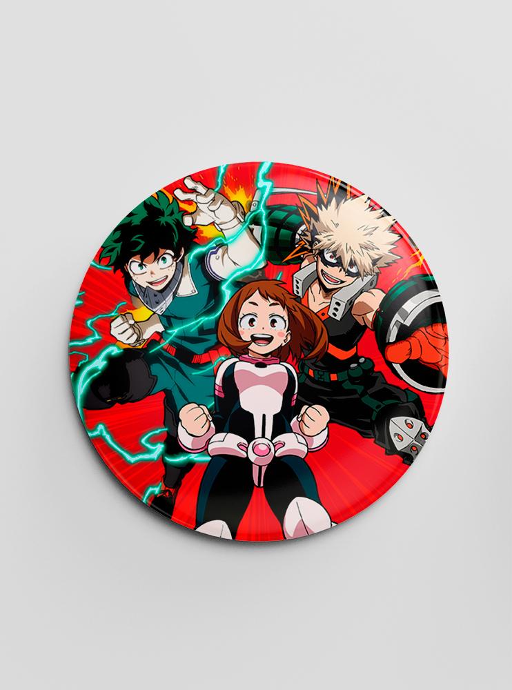 Значок "Моя геройська академія" 15 (Boku no Hero Academia)