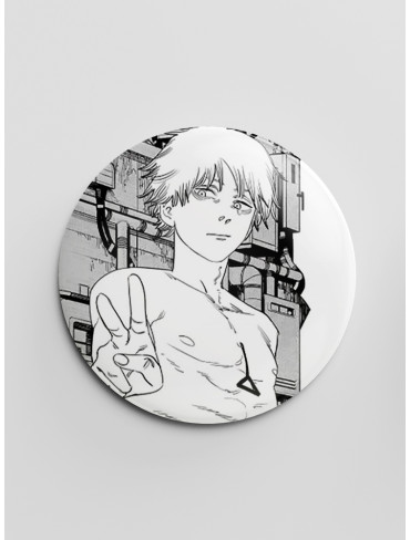 Значок Людина-Бензопила 20 (Chainsaw Man)