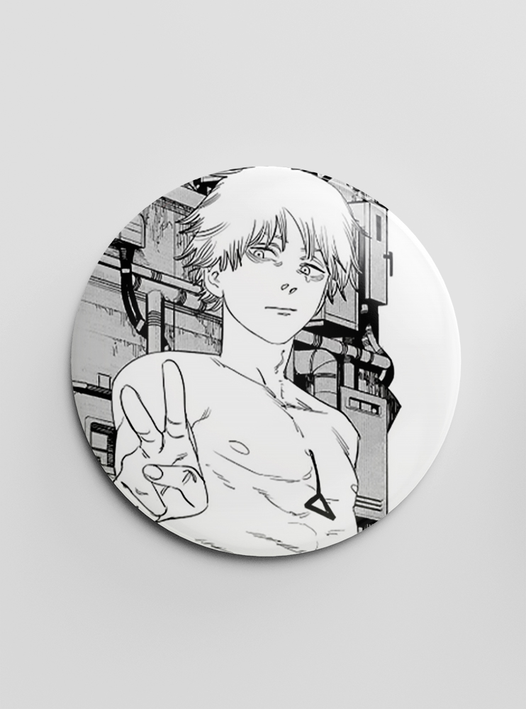 Значок Людина-Бензопила 20 (Chainsaw Man)