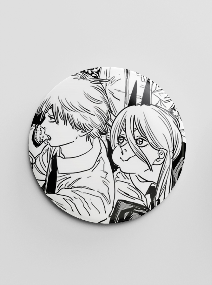 Значок Людина-Бензопила 22 (Chainsaw Man)