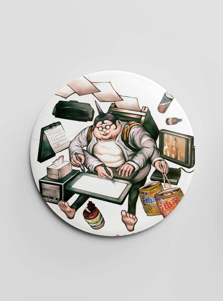 Значок Школа відчаю 14 (Danganronpa)