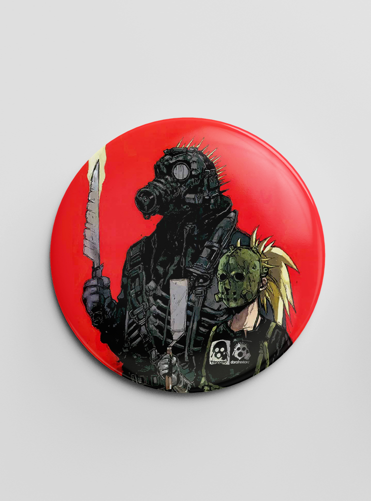Значок Дорохедора 2 (Dorohedoro)