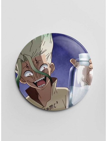 Значок "Доктор Стоун" (4) (Dr. Stone)