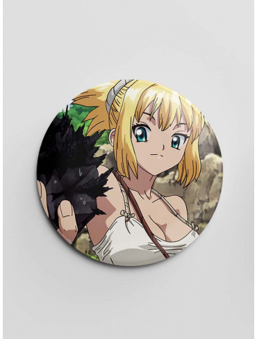 Значок "Доктор Стоун" (6) (Dr. Stone)
