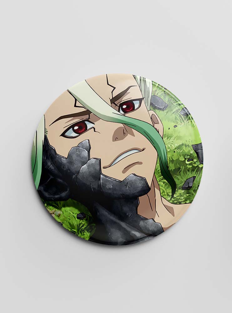 Значок "Доктор Стоун" (8) (Dr. Stone)