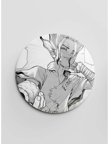 Значок "Доктор Стоун" (9) (Dr. Stone)