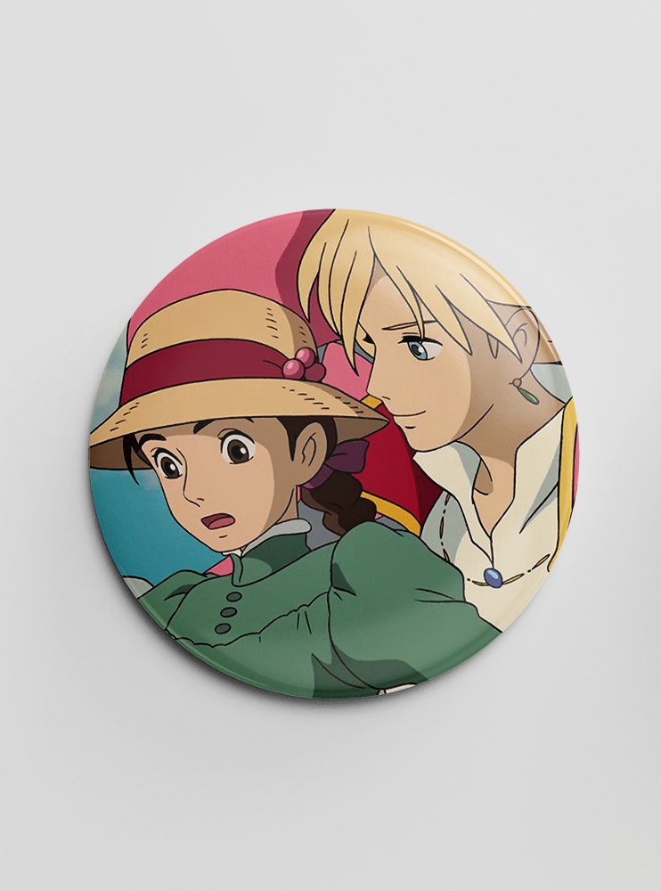 Значок Мандрівний замок Хаула 1 (Howl's Moving Castle)
