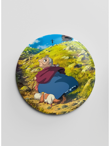 Значок Мандрівний замок Хаула 10 (Howl's Moving Castle)