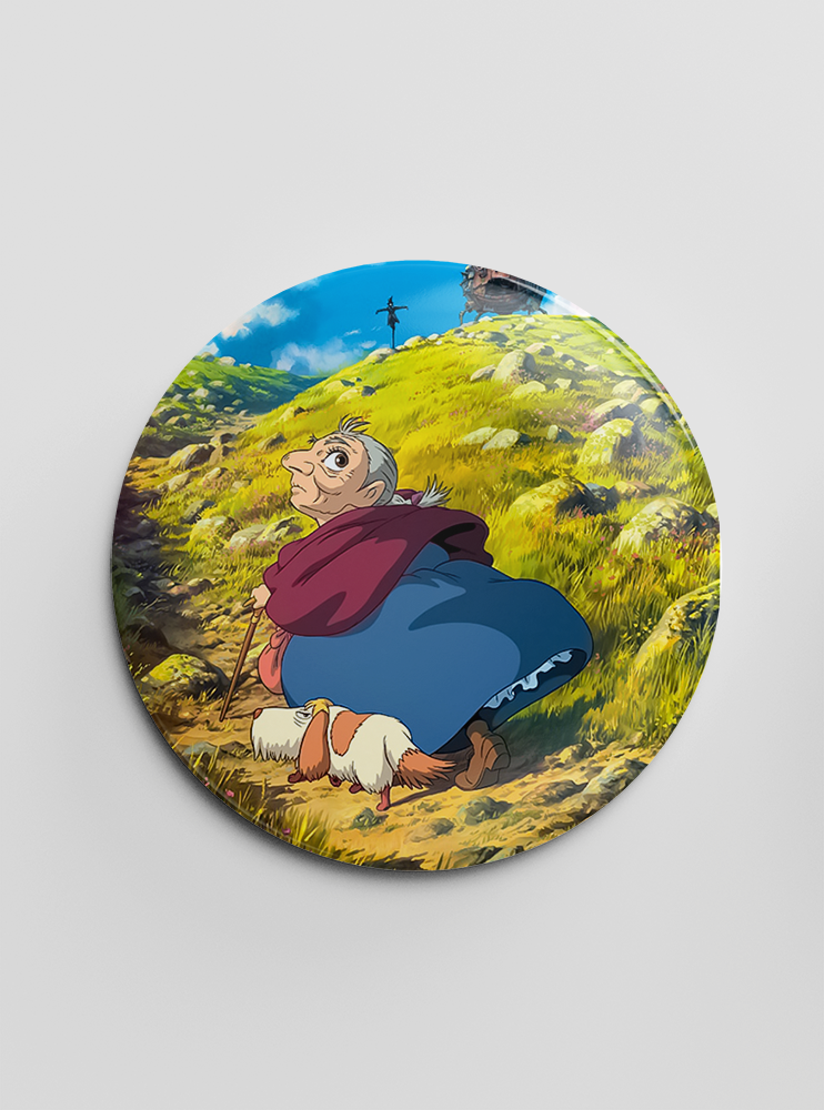 Значок Мандрівний замок Хаула 10 (Howl's Moving Castle)