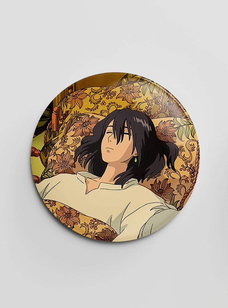 Значок Мандрівний замок Хаула 11 (Howl's Moving Castle)