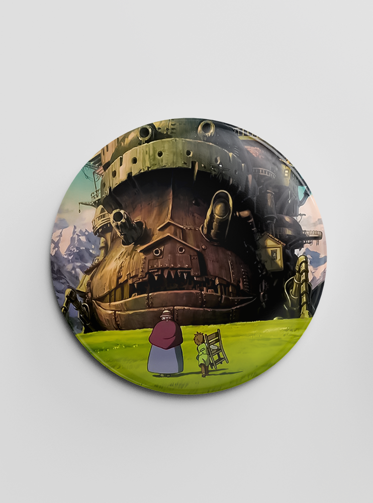 Значок Мандрівний замок Хаула 2 (Howl's Moving Castle)