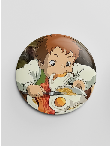 Значок Мандрівний замок Хаула 3 (Howl's Moving Castle)