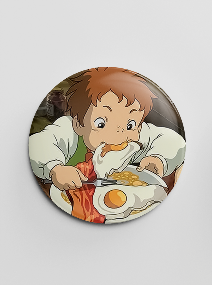 Значок Мандрівний замок Хаула 3 (Howl's Moving Castle)