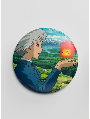 Значок Мандрівний замок Хаула 5 (Howl's Moving Castle)
