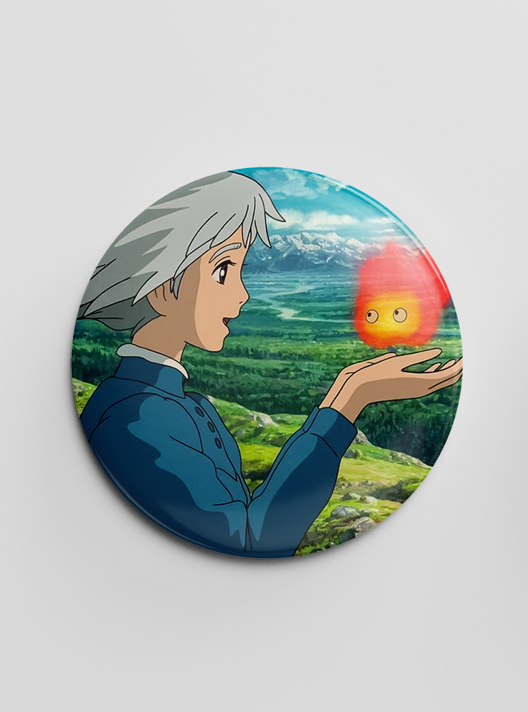 Значок Мандрівний замок Хаула 5 (Howl's Moving Castle)