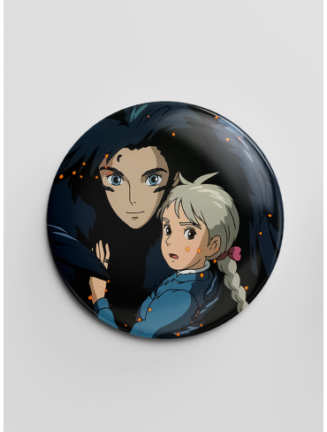 Значок Мандрівний замок Хаула 6 (Howl's Moving Castle)