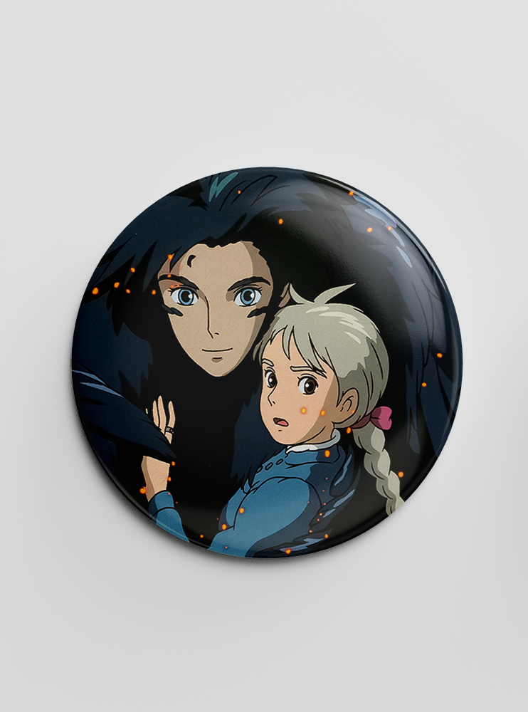 Значок Мандрівний замок Хаула 6 (Howl's Moving Castle)