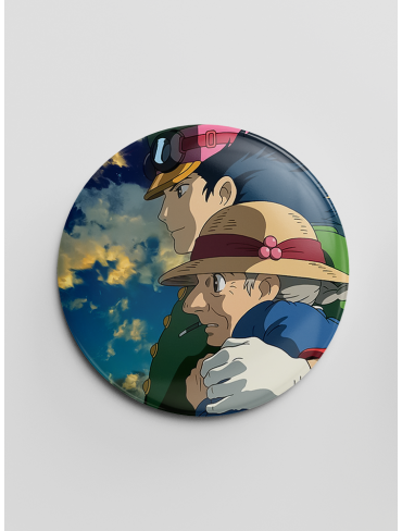 Значок Мандрівний замок Хаула 7 (Howl's Moving Castle)