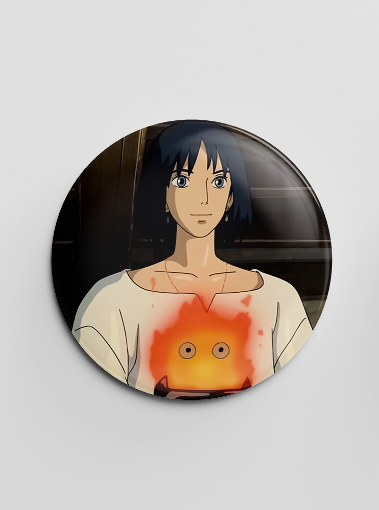 Значок Мандрівний замок Хаула 9 (Howl's Moving Castle)