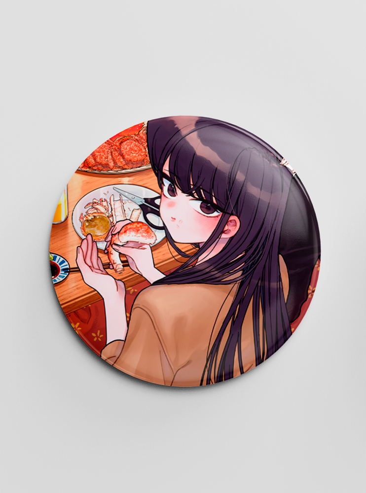 Значок "У Комі проблеми зі спілкуванням" 11 (Komi-san wa, Comyushou desu)