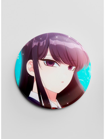 Значок "У Комі проблеми зі спілкуванням" 7 (Komi-san wa, Comyushou desu)