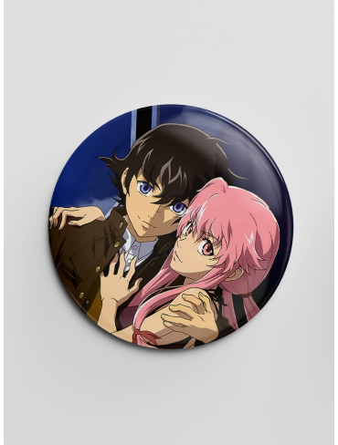 Значок "Щоденник майбутнього" 2 (Mirai Nikki)