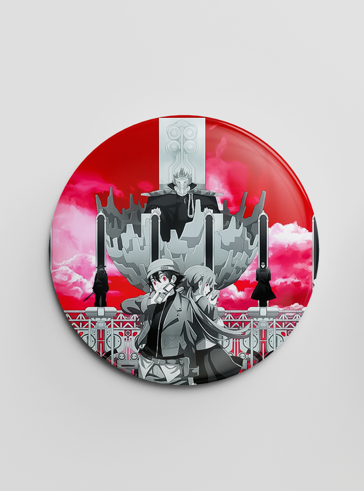 Значок "Щоденник майбутнього" 3 (Mirai Nikki)