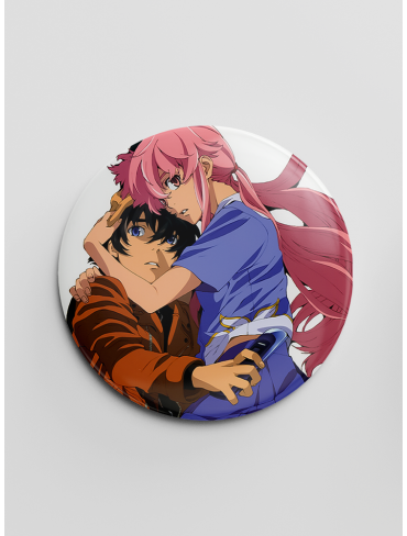 Значок "Щоденник майбутнього" 8 (Mirai Nikki)