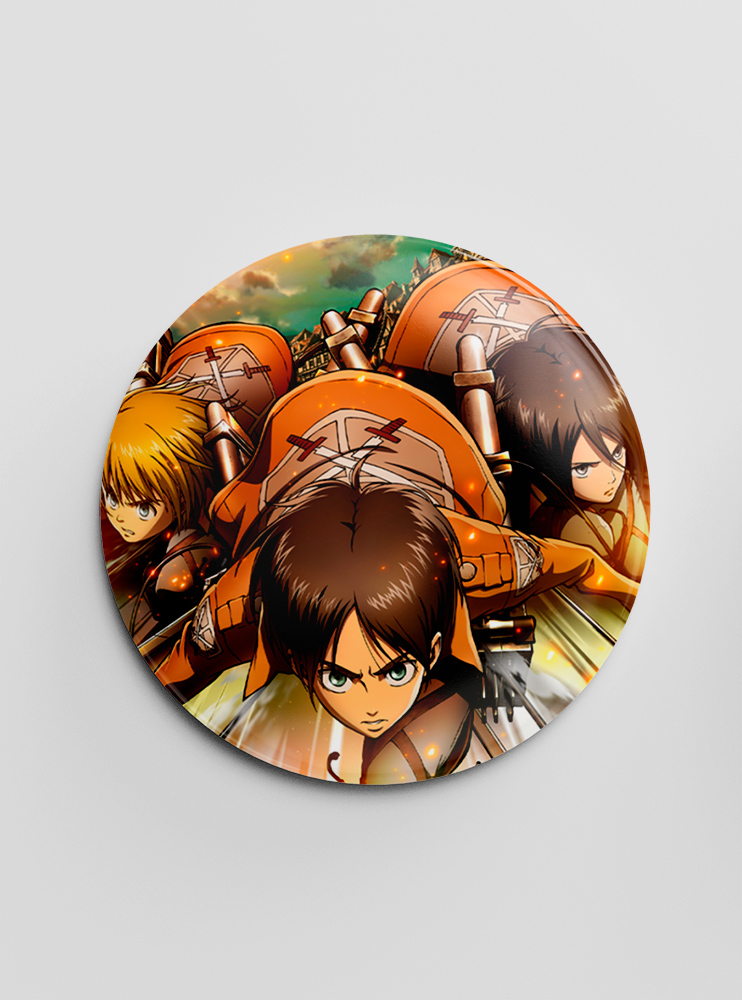 Значок "Атака Титанів" 42 (Attack on Titan)