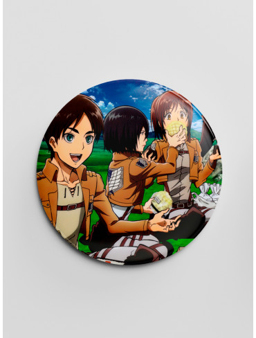 Значок "Атака Титанів" 45 (Attack on Titan)