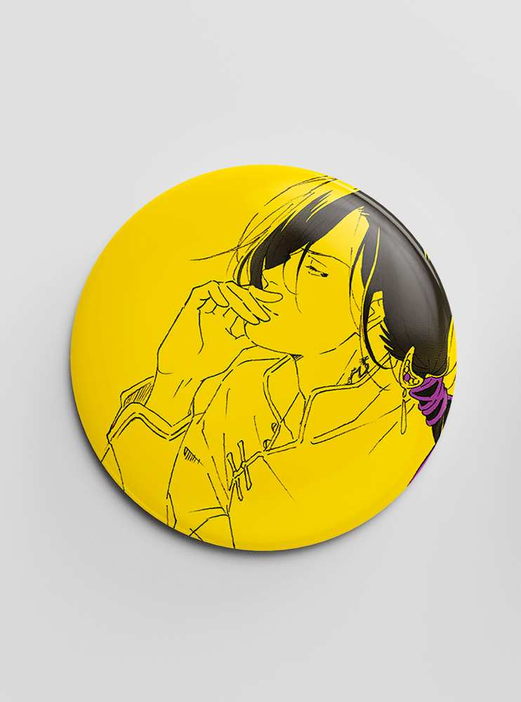 Значок "Бананова Риба" 13 (Banana Fish)