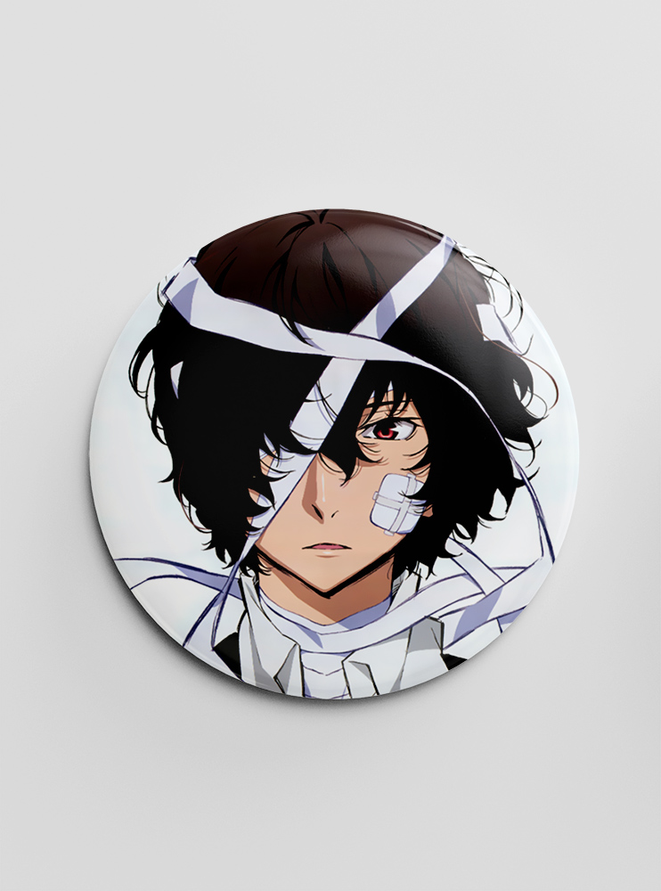 Значок "Літературні генії Бродячі Пси" 22 (Bungou Stray Dogs)