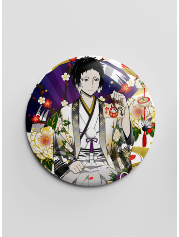 Значок "Літературні генії Бродячі Пси" 8 (Bungou Stray Dogs)