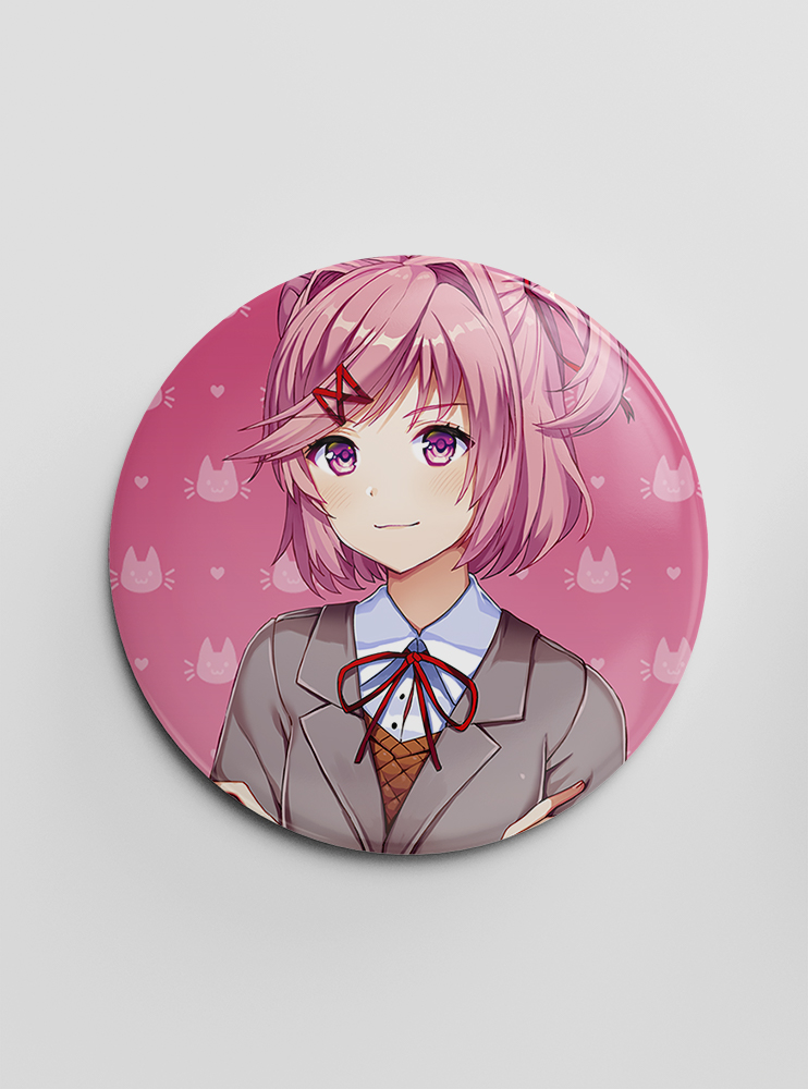 Значок Doki Doki Літературний клуб! 3 (Doki Doki Literature Club!)
