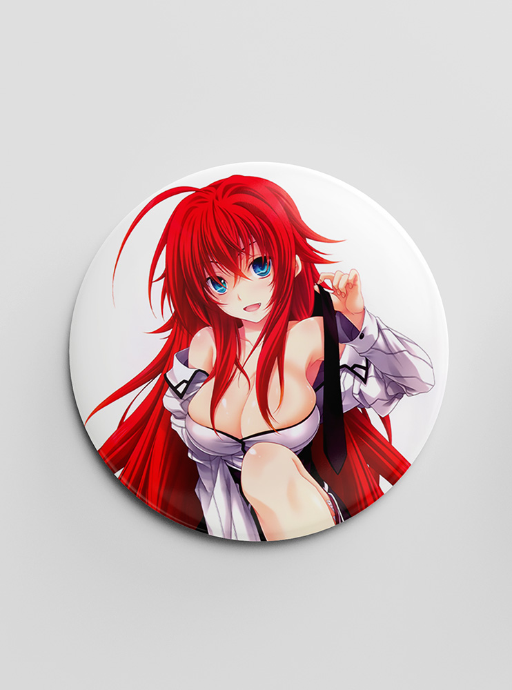 Значок "Старша школа демонів" 10 (High school DxD)