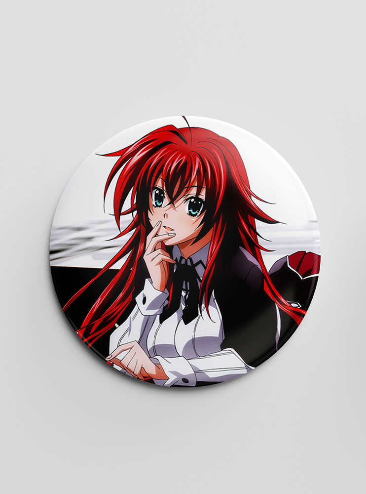 Значок "Старша школа демонів" 14 (High school DxD)