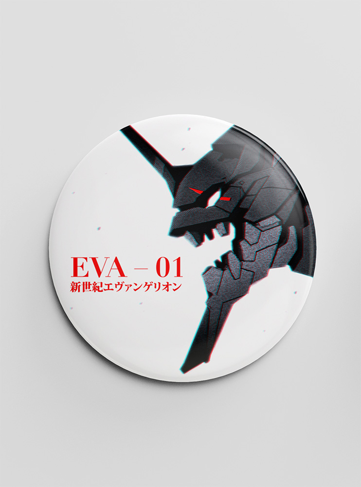 Значок "Євангеліон" 3 (Evangelion)