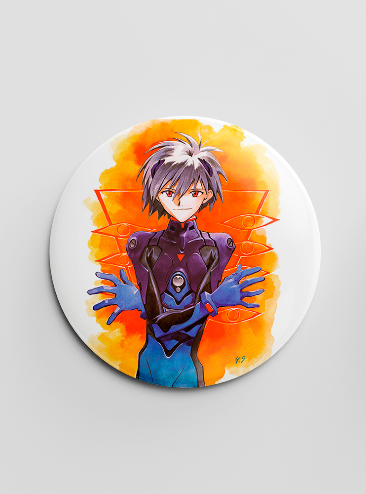 Значок "Євангеліон" 7 (Evangelion)