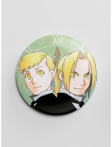 Значок "Сталевий алхімік" (Fullmetal Alchemist)