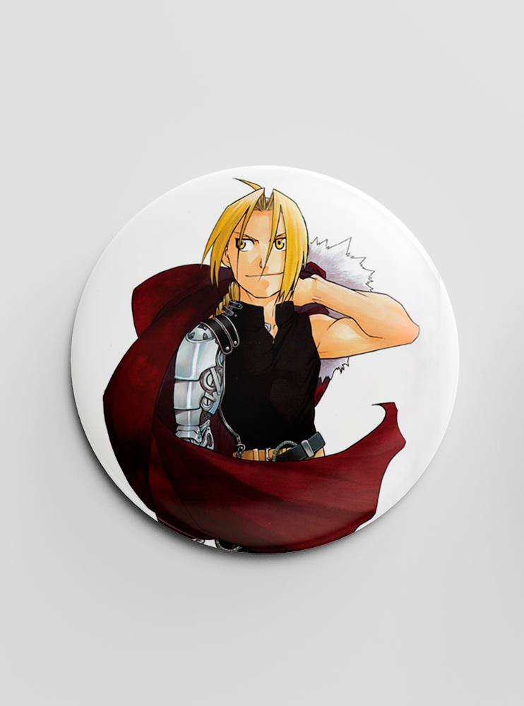 Значок "Сталевий алхімік" 13 (Fullmetal Alchemist)