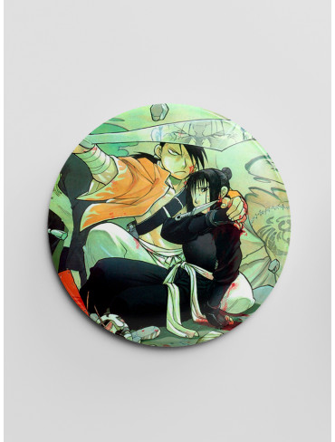 Значок "Сталевий алхімік" 16 (Fullmetal Alchemist)
