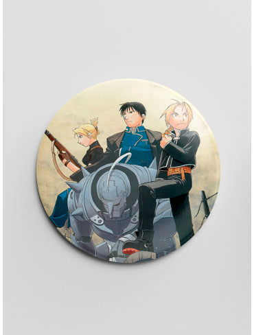 Значок "Сталевий алхімік" 2 (Fullmetal Alchemist)