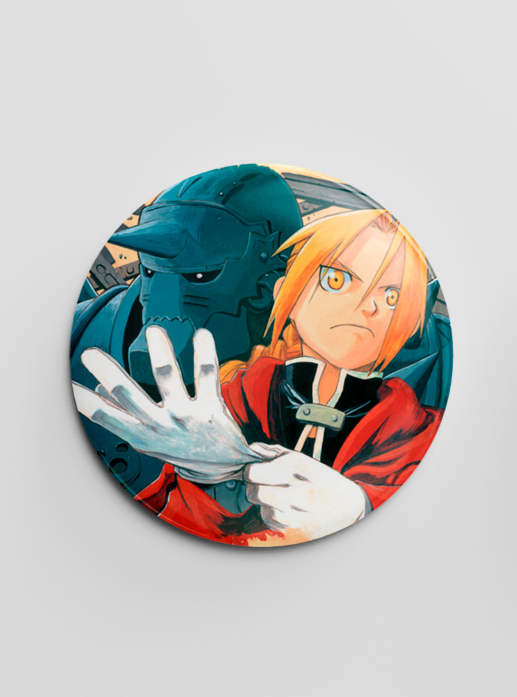 Значок "Сталевий алхімік" 6 (Fullmetal Alchemist)