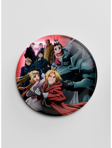 Значок "Сталевий алхімік" 8 (Fullmetal Alchemist)