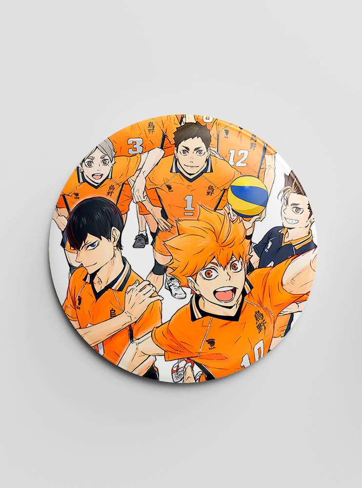 Значок "Волейбол" 11 (Haikyuu)